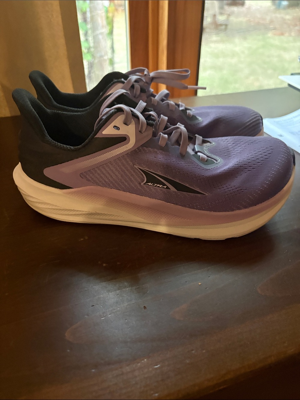 Altra Women's Lavender and Black Running Shoes